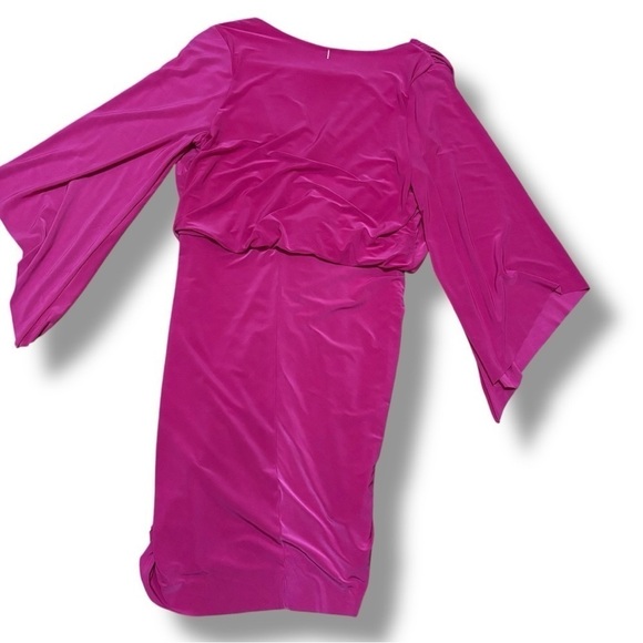 NWOT MISA Pink Mini Teget Mini Dress - Size Medium - Picture 5 of 13